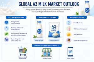 A2 Milk Market Size to Gain USD 8.35 Billion by 2035 1 A2 Milk Market
